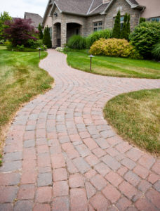 interlocking brick pavers